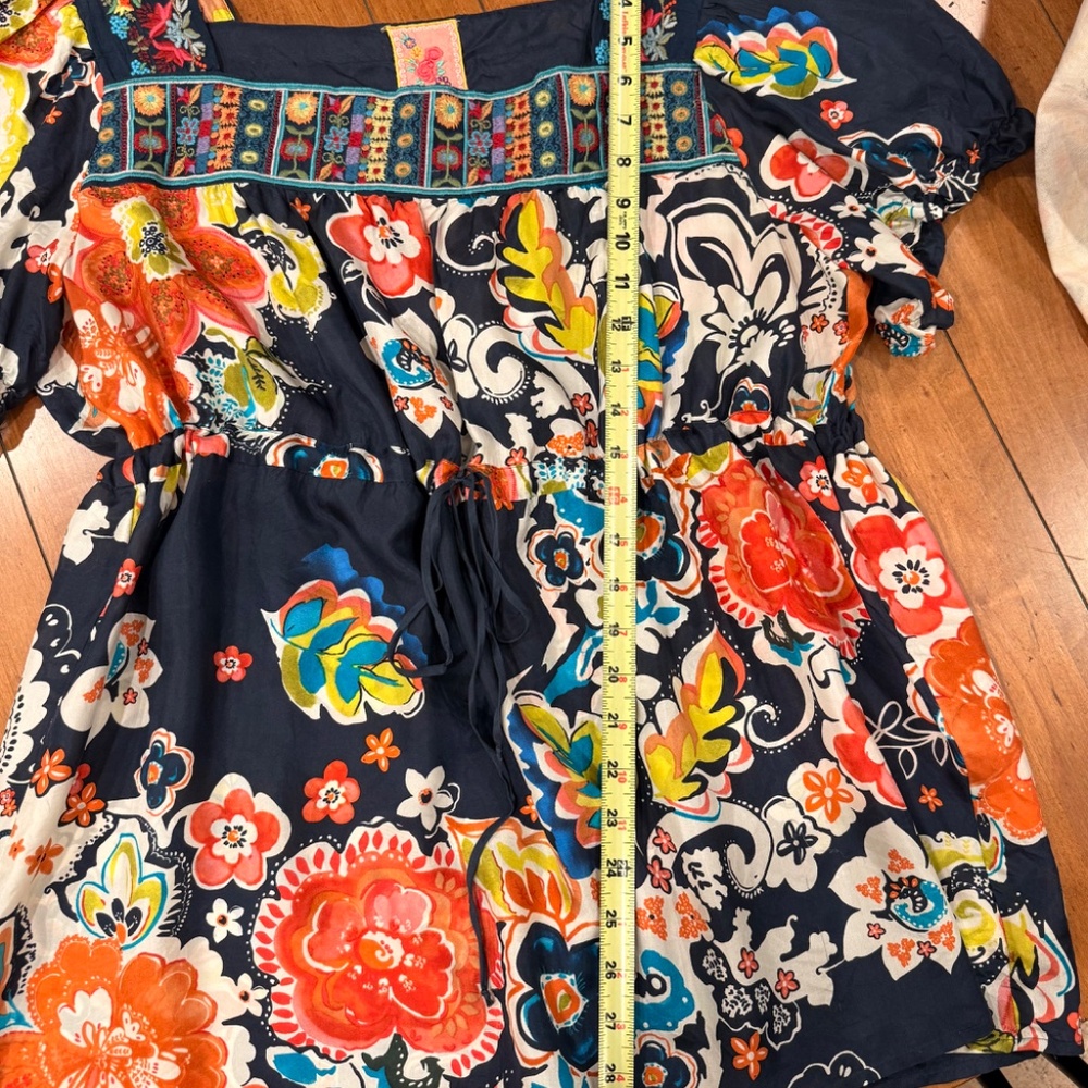 Johnny Was Vintage Babydoll Top - Picture 7 of 12